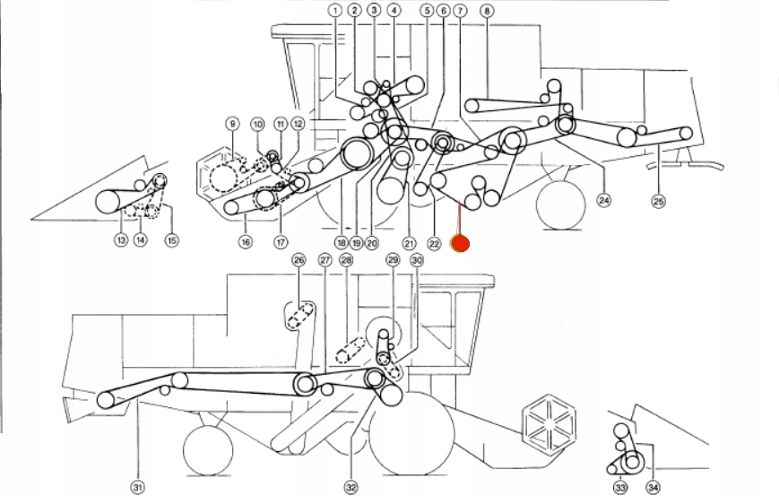 603017 - РЕМЕНЬ РЕМЕНЬ СИДЕТЬ CLAAS DOMINATOR 76 86 96 MEDION МЕГА