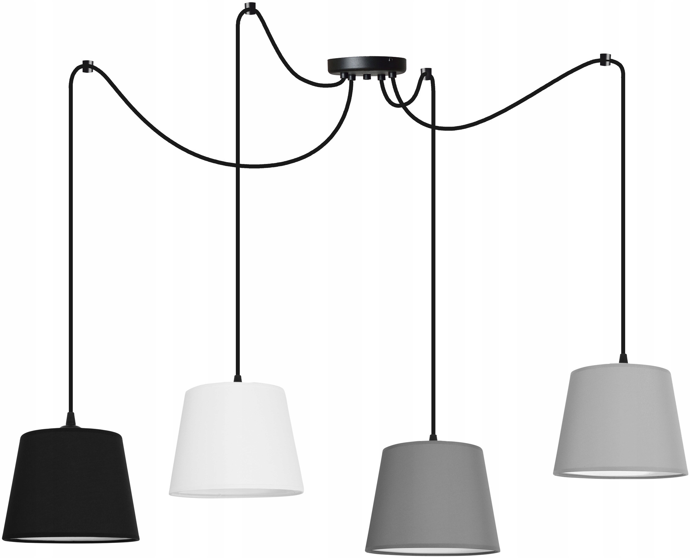 

Lampa sufitowa Wisząca żyrandol Pająk loft E27 Led