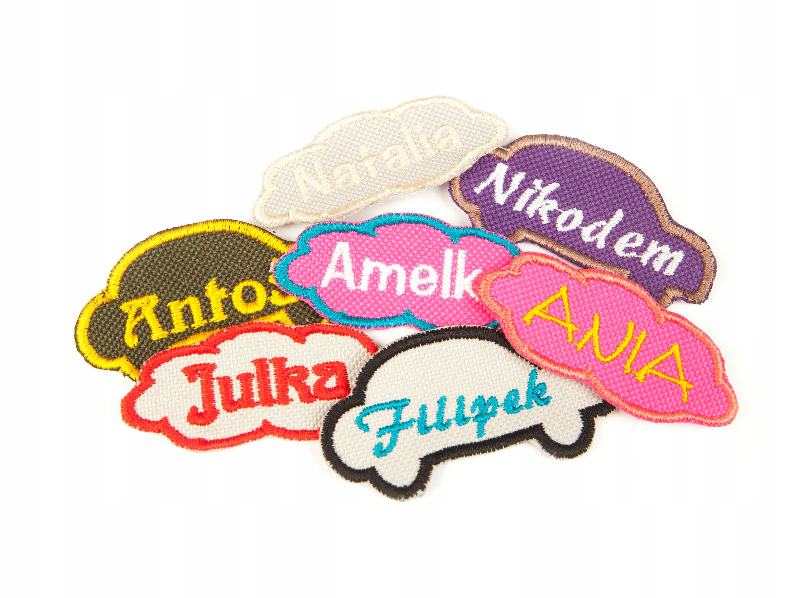 

Naszywka imiennik z imieniem do szkoły przedszkola