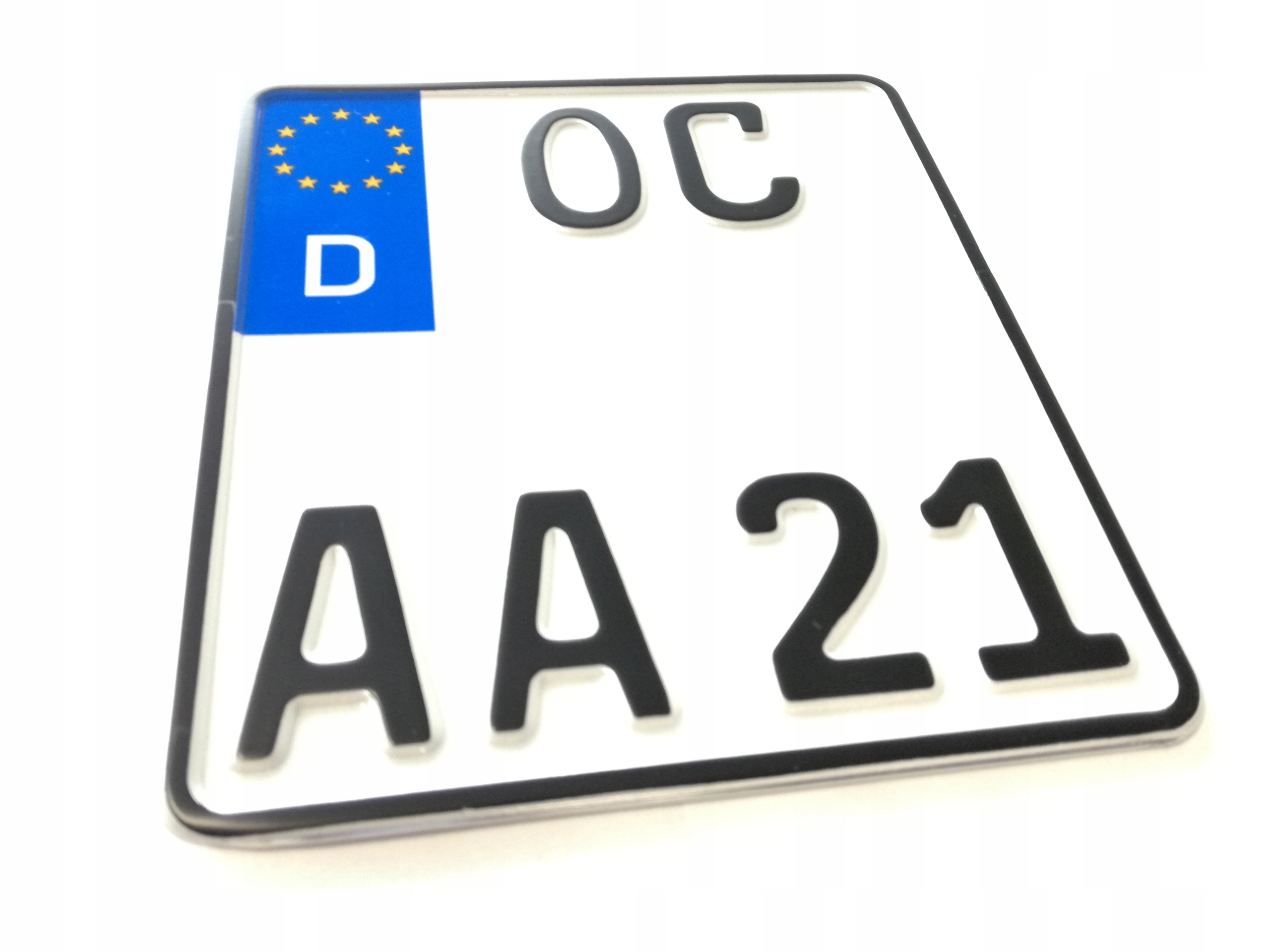 Tablica Rejestracyjna Niemiecka Motocyklowa Producent inny