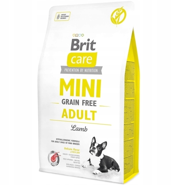 Levně Brit Care Mini Bezobilné Dospělé Jehně 7 kg
