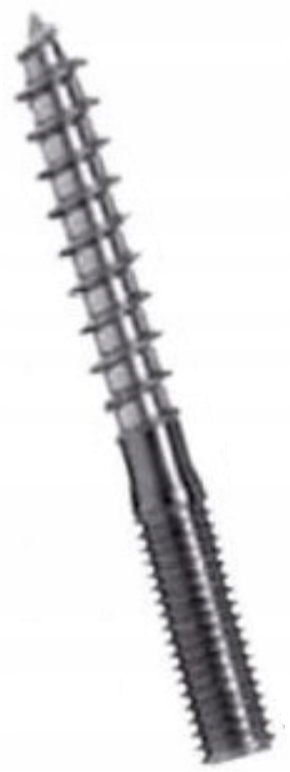 SZPILKA ŚRUBA DWUGWINTOWA M8x80mm TORX T20