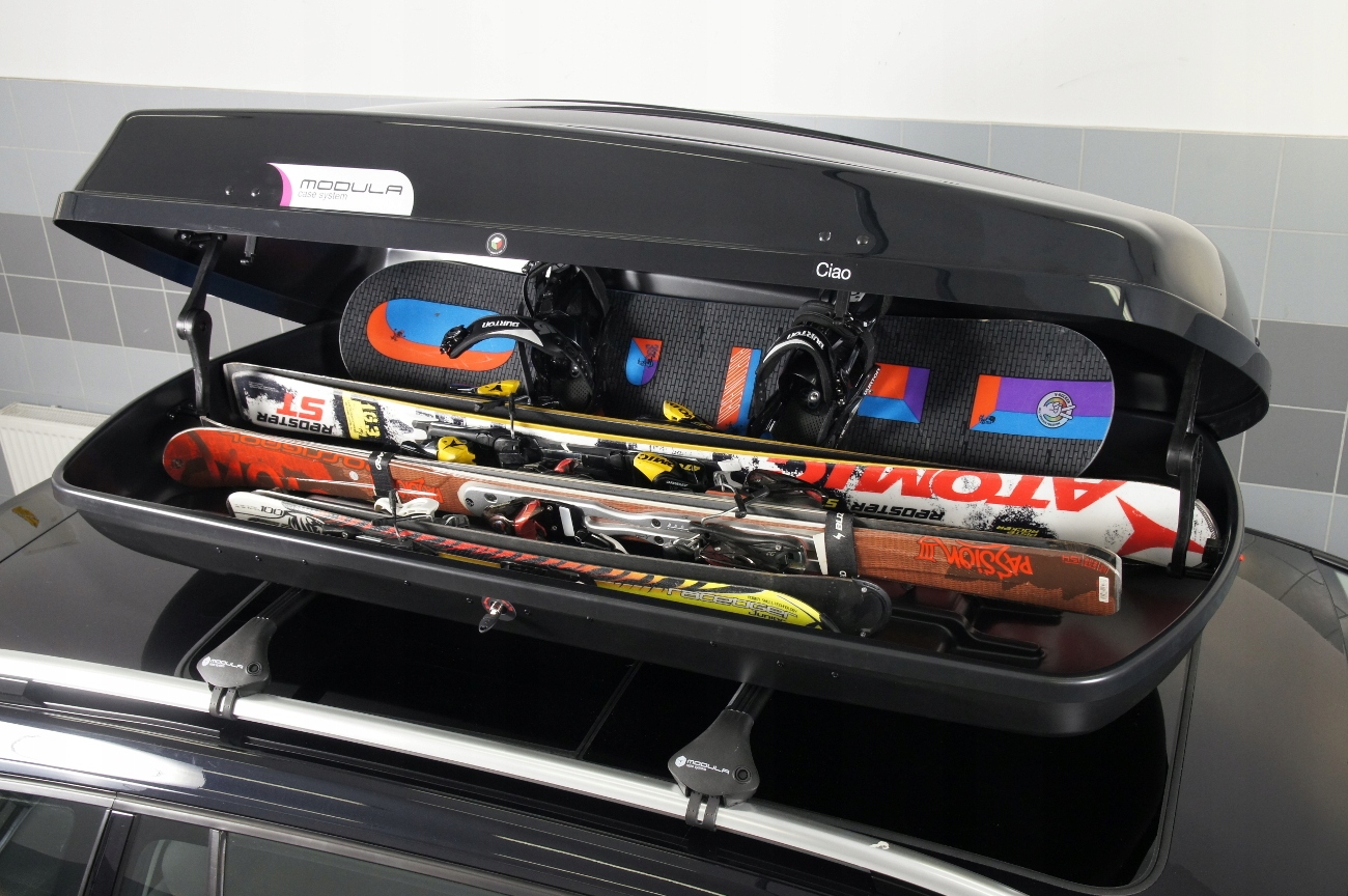 Bagaznik BOX Dachowy MODULA CIAO 430L 175x80x44cm Volume 430 l