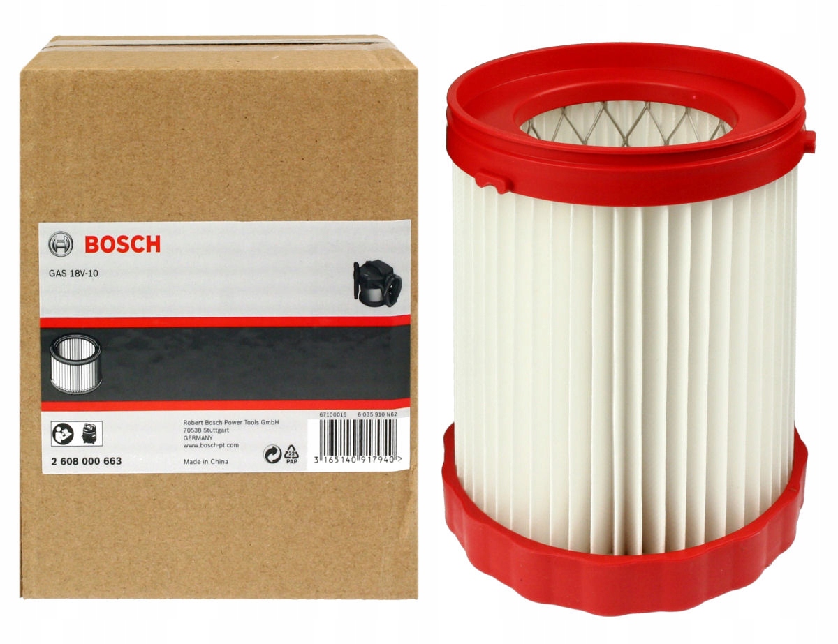 

Filtr poliestrowy do Gas 18V-10 L Bosch