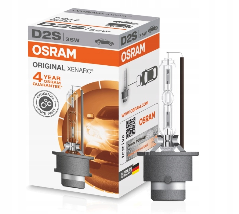 Żarnik Żarówka Xenon Ksenon Osram D2S 35W P32d-2 Original Xenarc 1 szt.