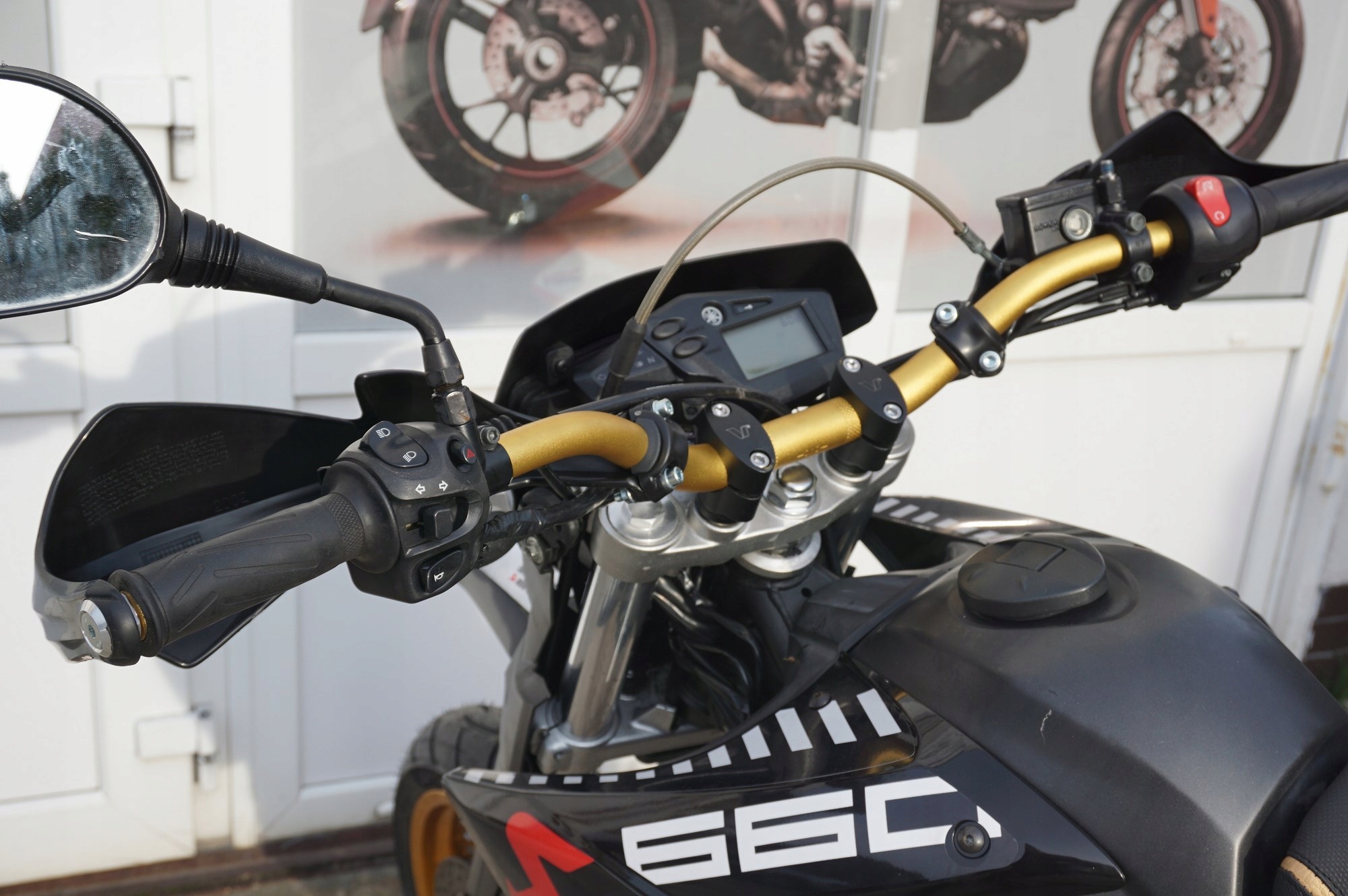 Yamaha XT 660 X R XTX WR 125 X R Tenere XTZ 660 kierownica FATBAR + RISERY