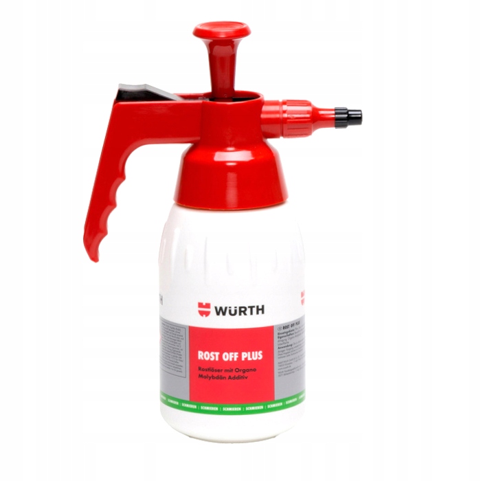 WURTH распылитель для удаления ржавчины rost off + 