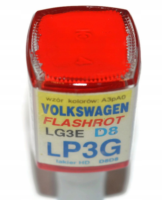 

Vw LP3G Flashrot Lakier Zaprawka Do Rys Ara
