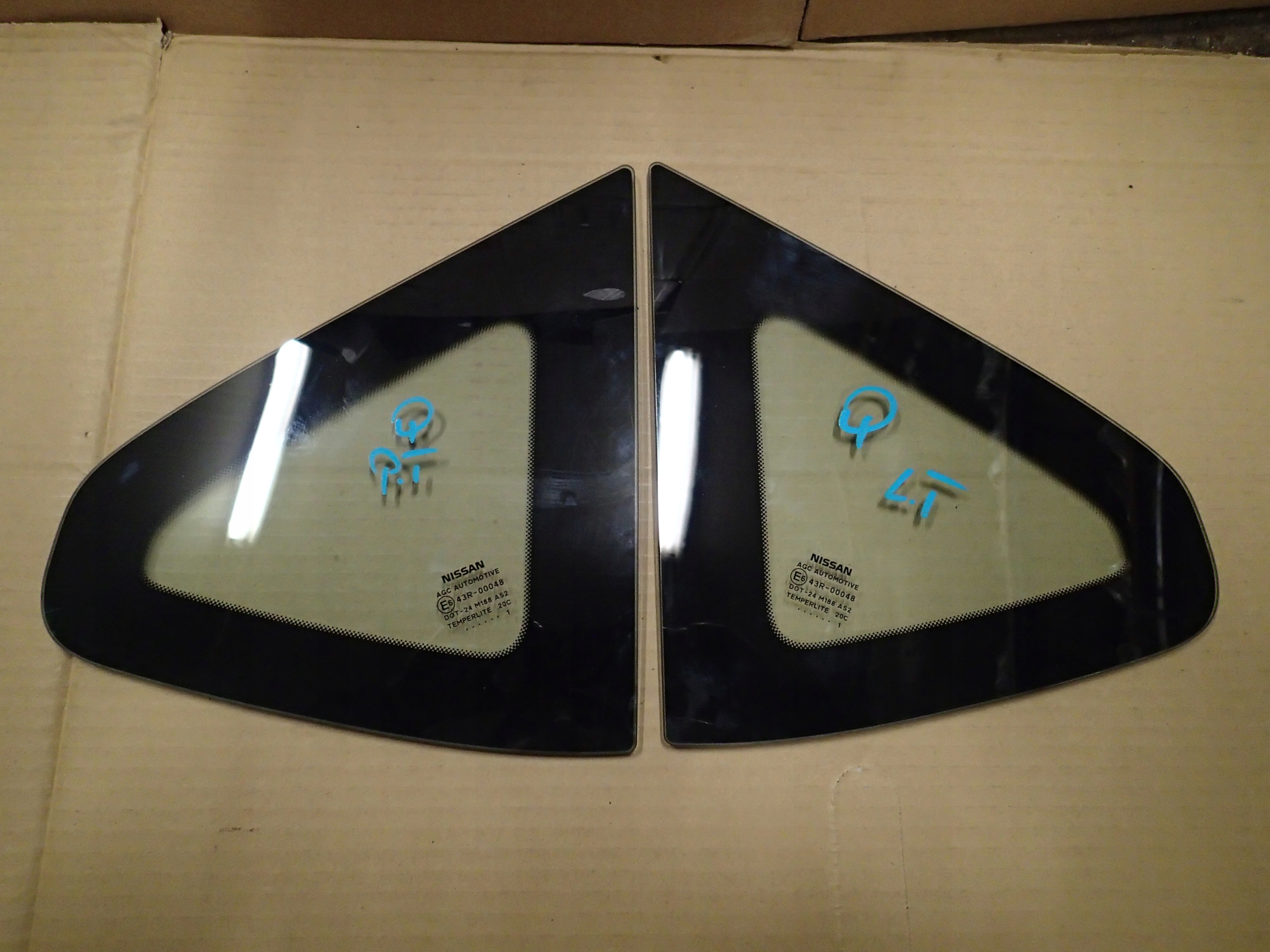 SZYBA PRAWA KAROSERYJNA QASHQAI J10 07-13r AS2