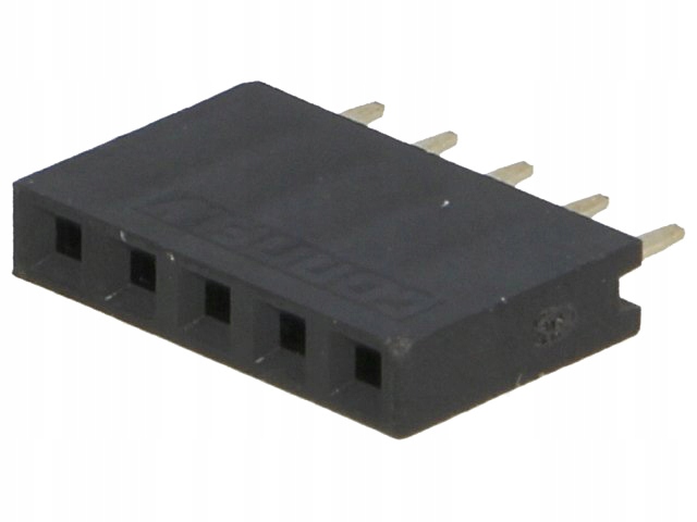 

ZL262-5SG Gniazdo Kołkowe Żeńskie 5 Pin 1x5 E4826