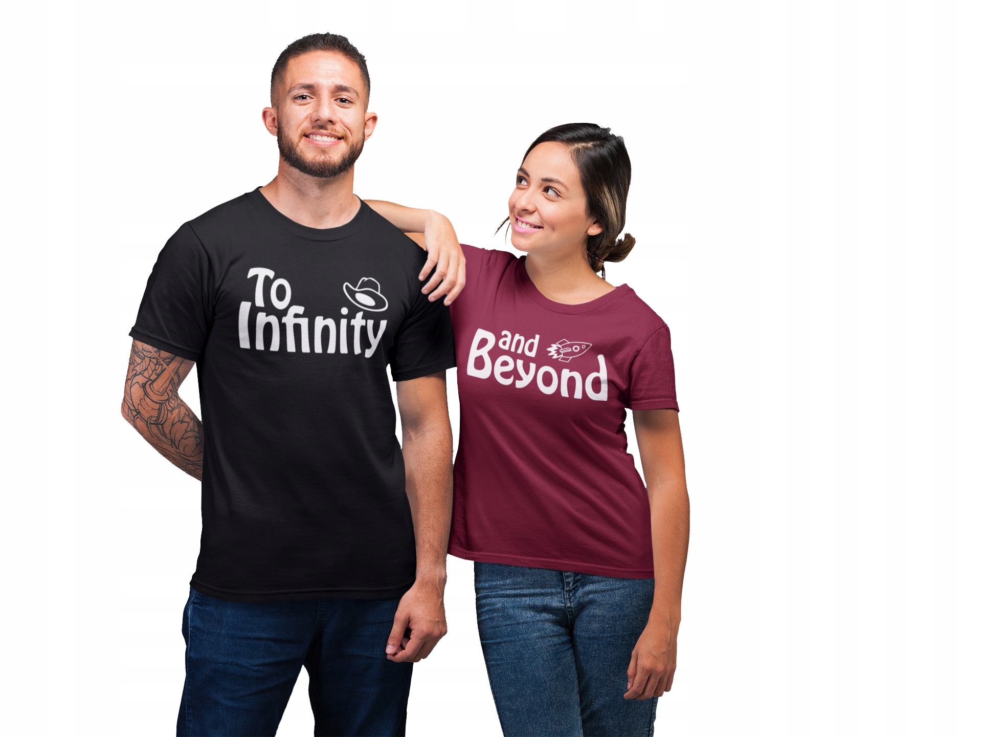 

Tshirt Na Dzień Chłopaka Dla Par Dla Faceta Zestaw