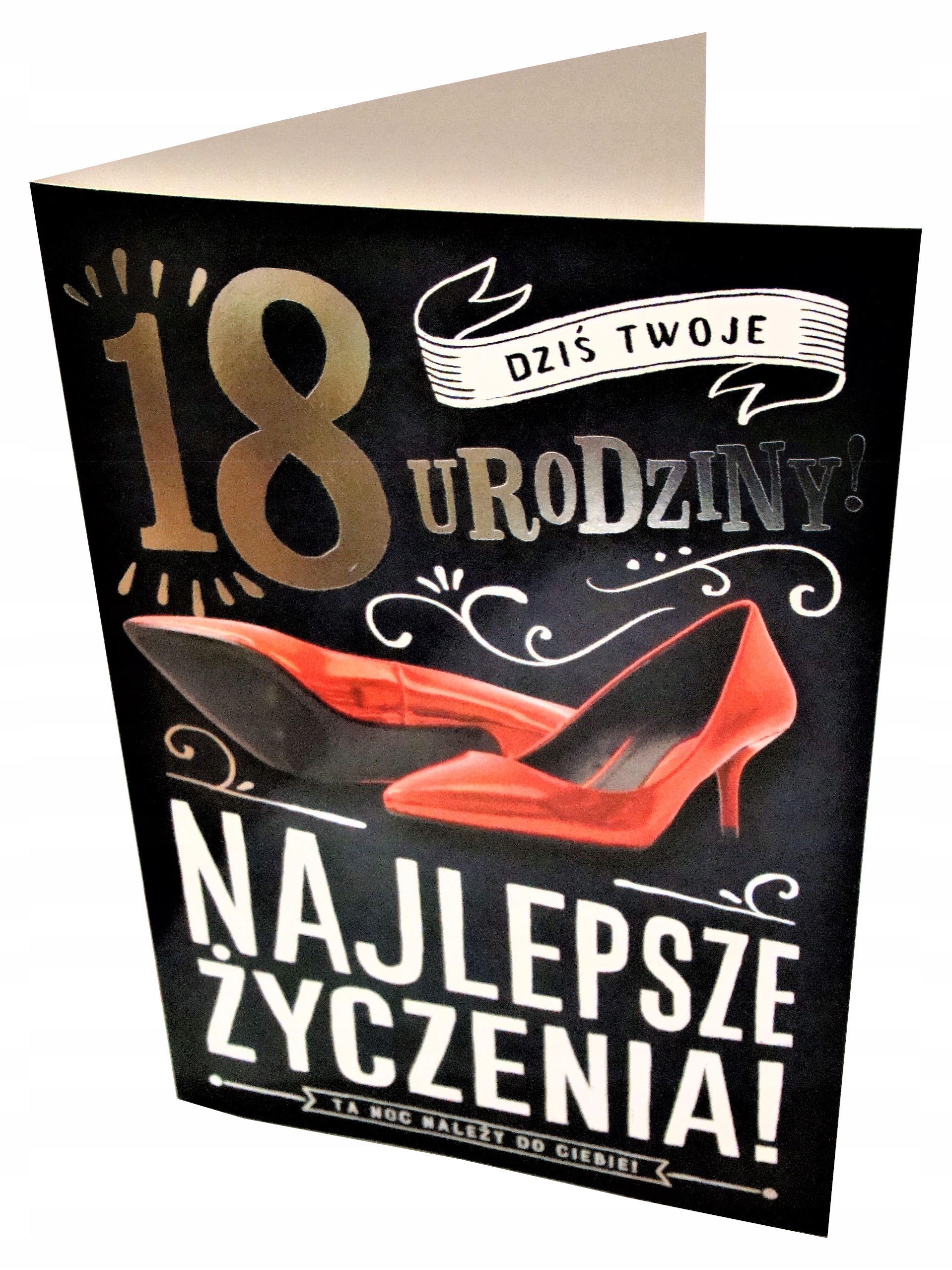 

na 18 urodziny kartka (ona)