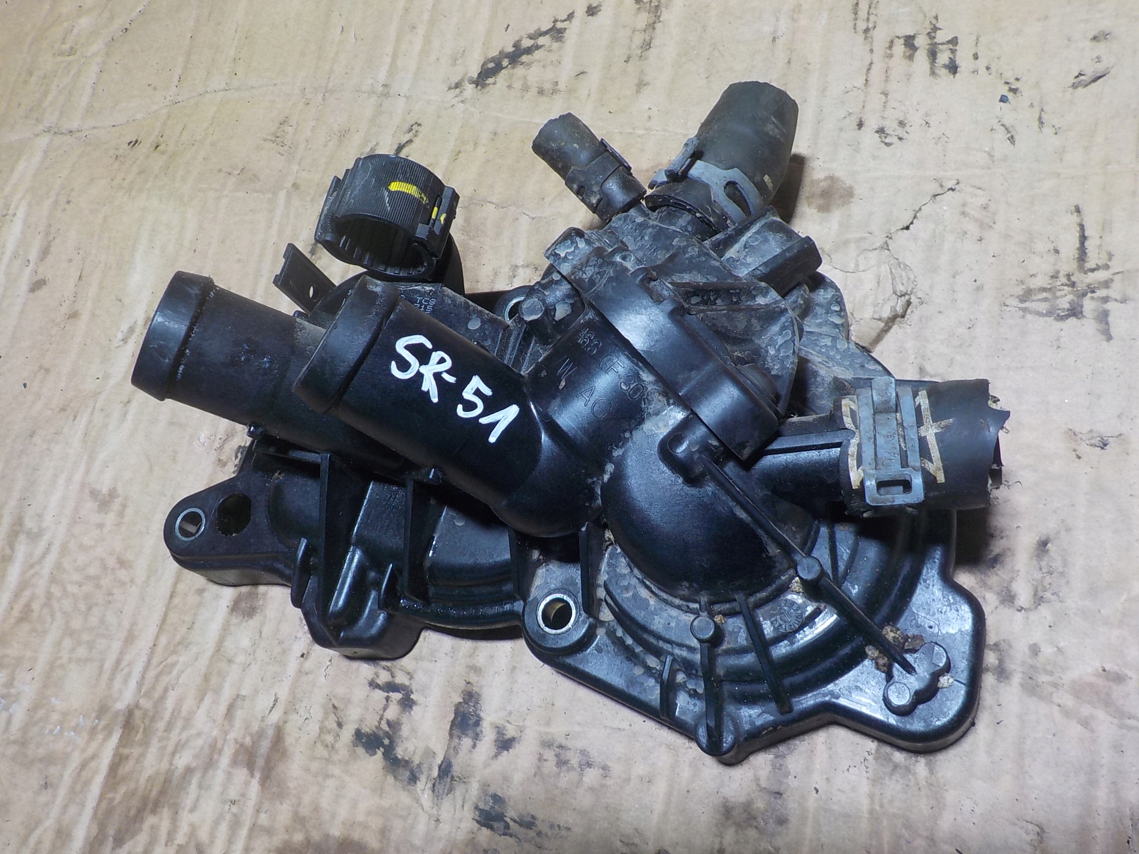 RAPID 1.2 TSI КОРПУС ТЕРМОСТАТА КОРПУС ТЕРМОСТАТА