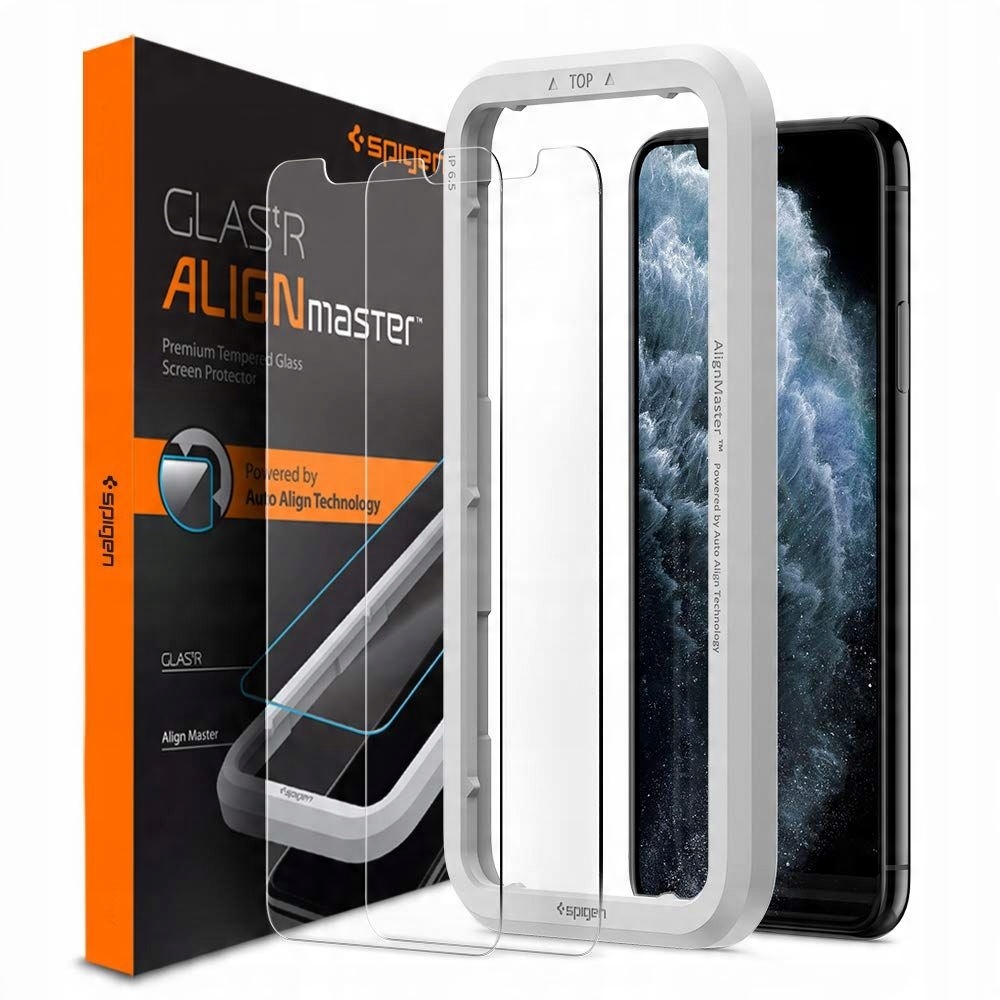 

Spigen Glas.tr 2x Szkło Z Ramką Do - Iphone 11 Pro