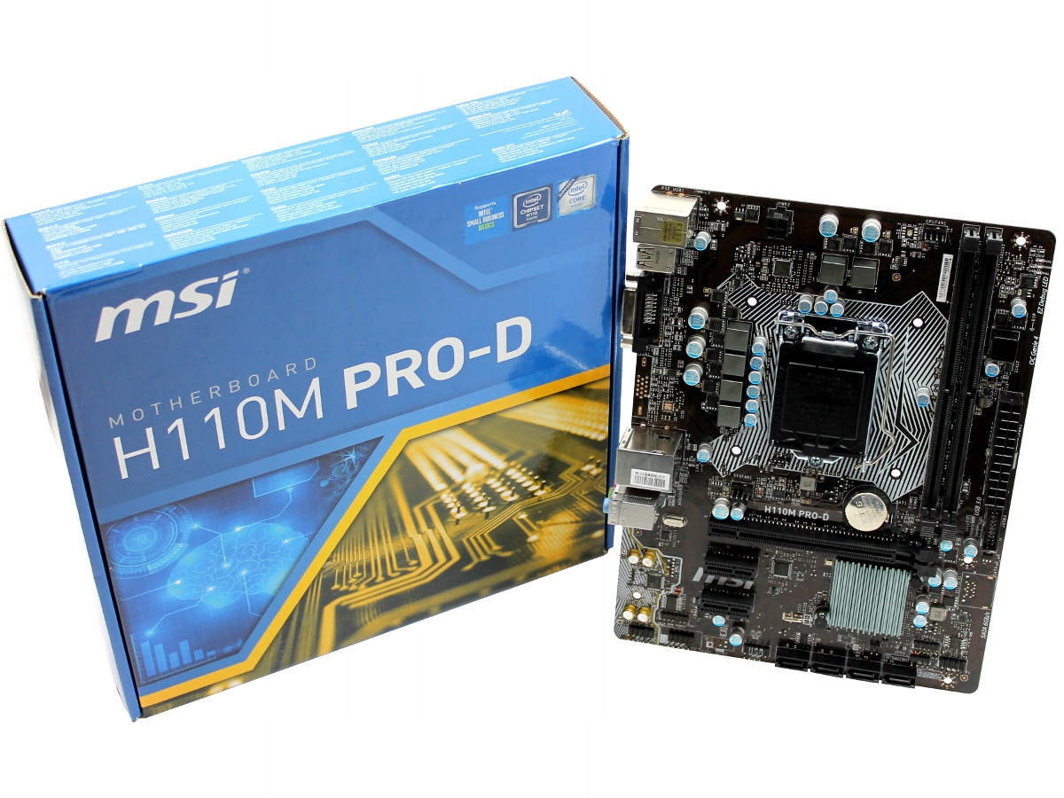 

Płyta Głównamsi H110M Pro-d 1151 DDR4