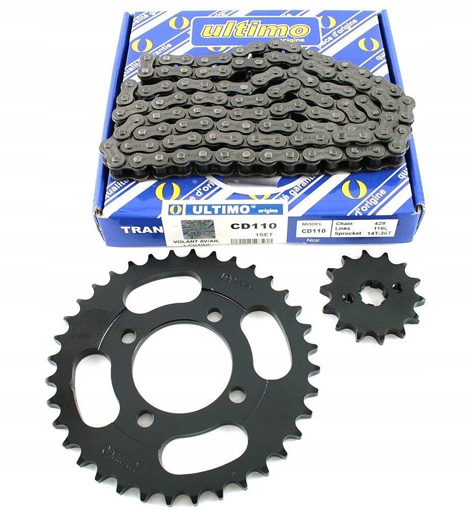 

Ogar 900 Zestaw Napedu Zębatka Tyl Przod Łańcuch