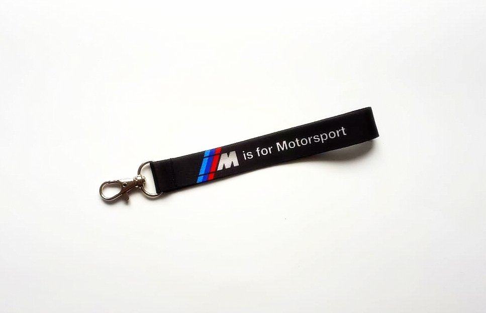 

Smycz do kluczy Bmw Mpower krótka czarna