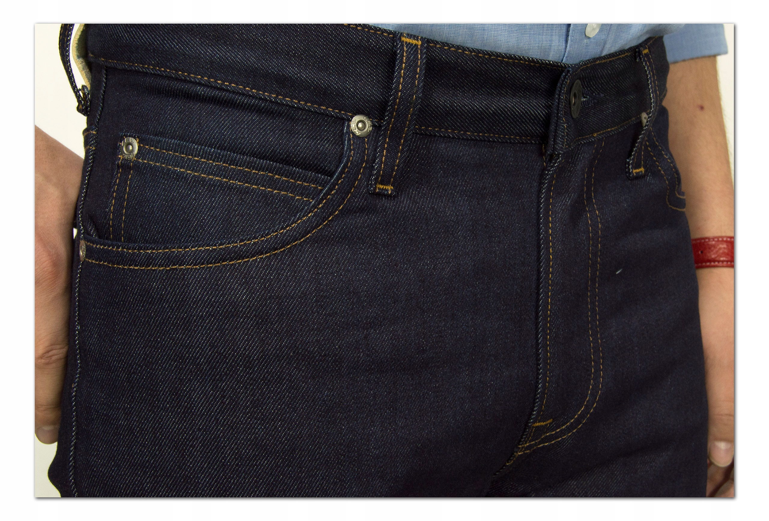 Lee Rider Dry męskie spodnie 100% jeans W29 L34 Model Rider