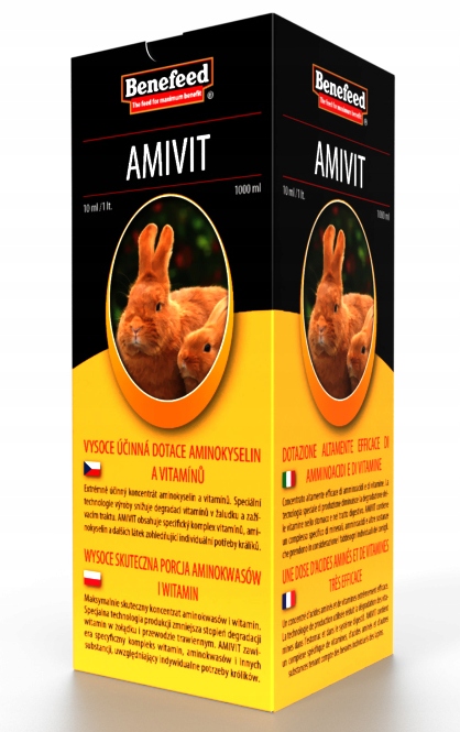 AMIVIT K 500 ml witaminy dla króliki królik !
