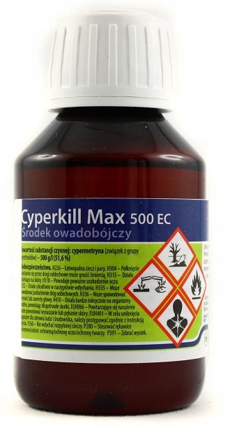 

Cyperkill Max 500EC owadobójczy 0,1l stonka mszyca