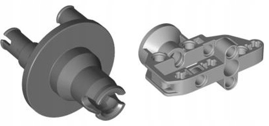 Lego Technic 92908 + 92909 кроссовер