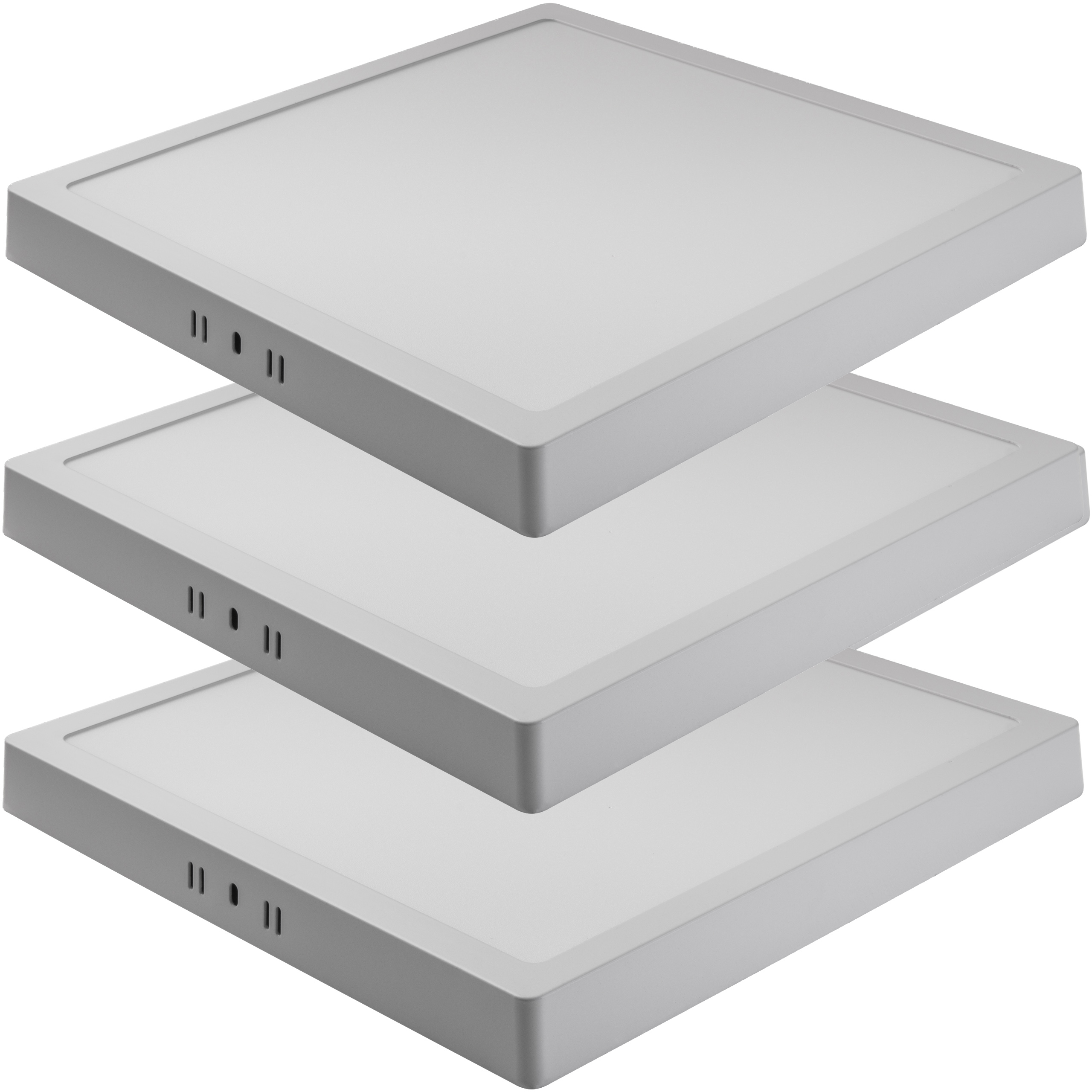 

3x Panel plafon Led natynkowy kwadrat 24W Neutral