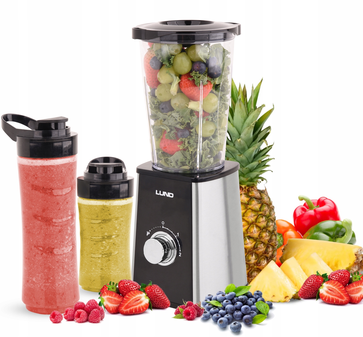 

Blender Kielichowy 1L + Dwie Butelki Personalny