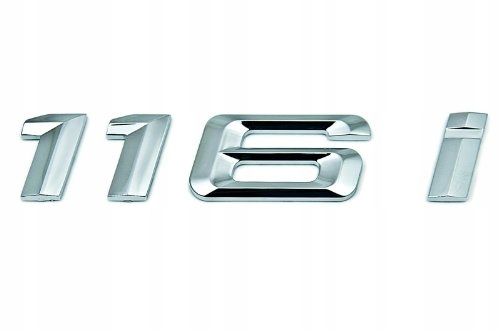 

Emblemat Bmw Seria 1 cyferki 116 i 116i