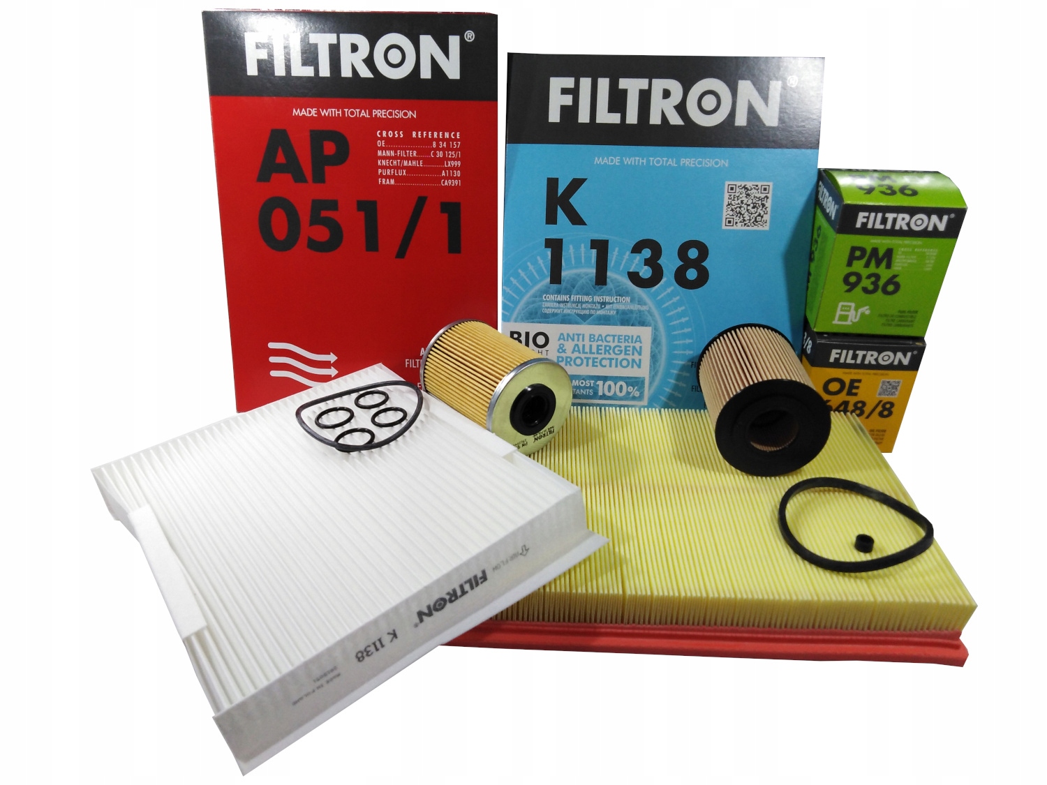 

Opel Meriva A Mpv 1,7 Cdti 74kW Zestaw Filtrów