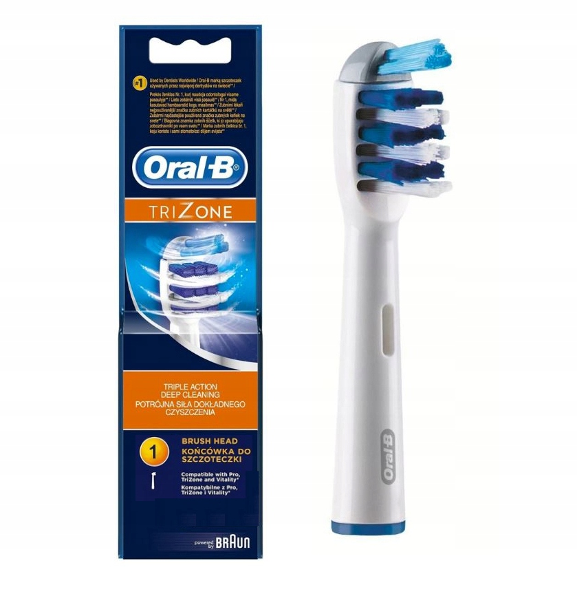 

100% Oryginalna Końcówka Oral-b Braun Trizone