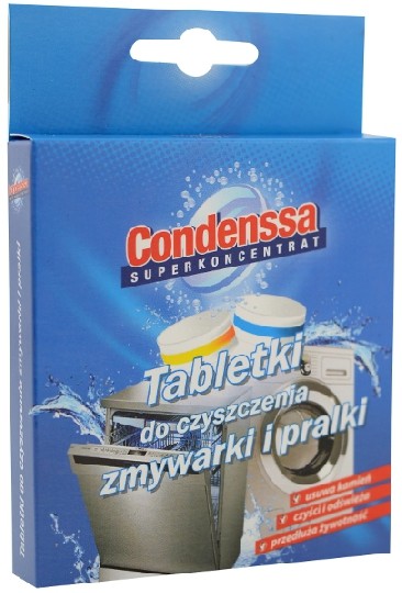 

Condenssa Tabletki do czyszczenia zmywarki pralki