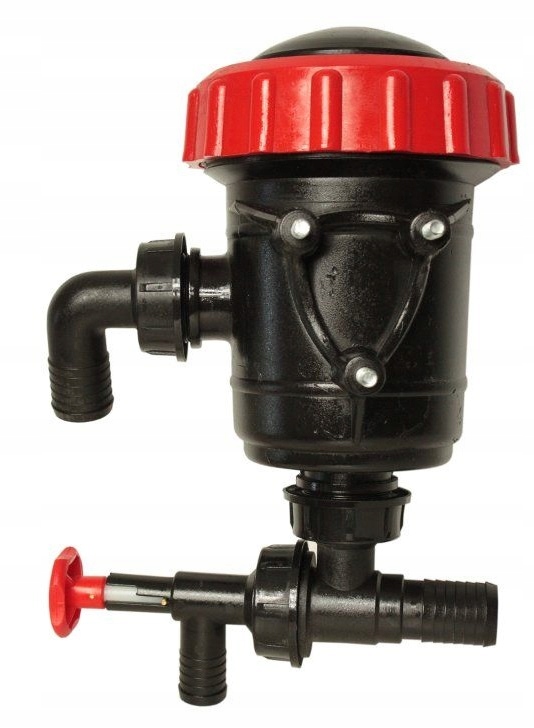 Filtr ssawny opryskiwacza na wąż fi 32mm z zaworem