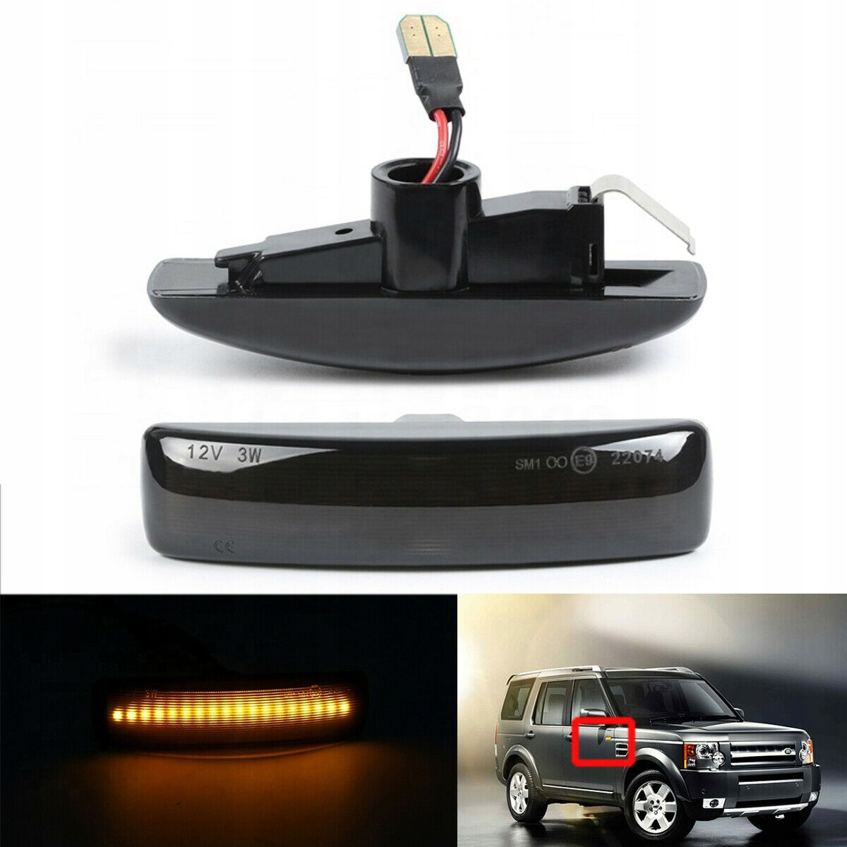 LED Kierunkowskazy Range Rover Sport 2006 2013