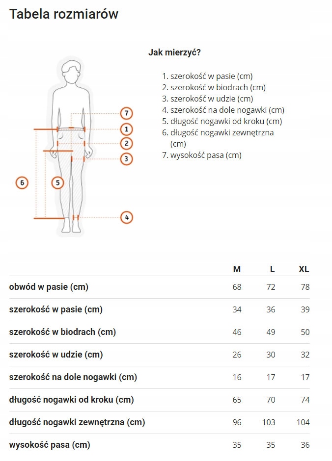 SPODNIE NA ROWER MĘSKIE DŁUGIE KOLARKI XL Model 11704