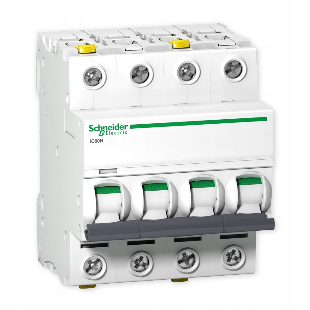 

Schneider Wyłącznik Nadrpądowy iC60N 4P C32A 6kA