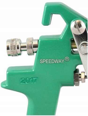 Pistolet lakierniczy SPEEDWAY zielony HVLP 1.7mm Marka Fachowiec