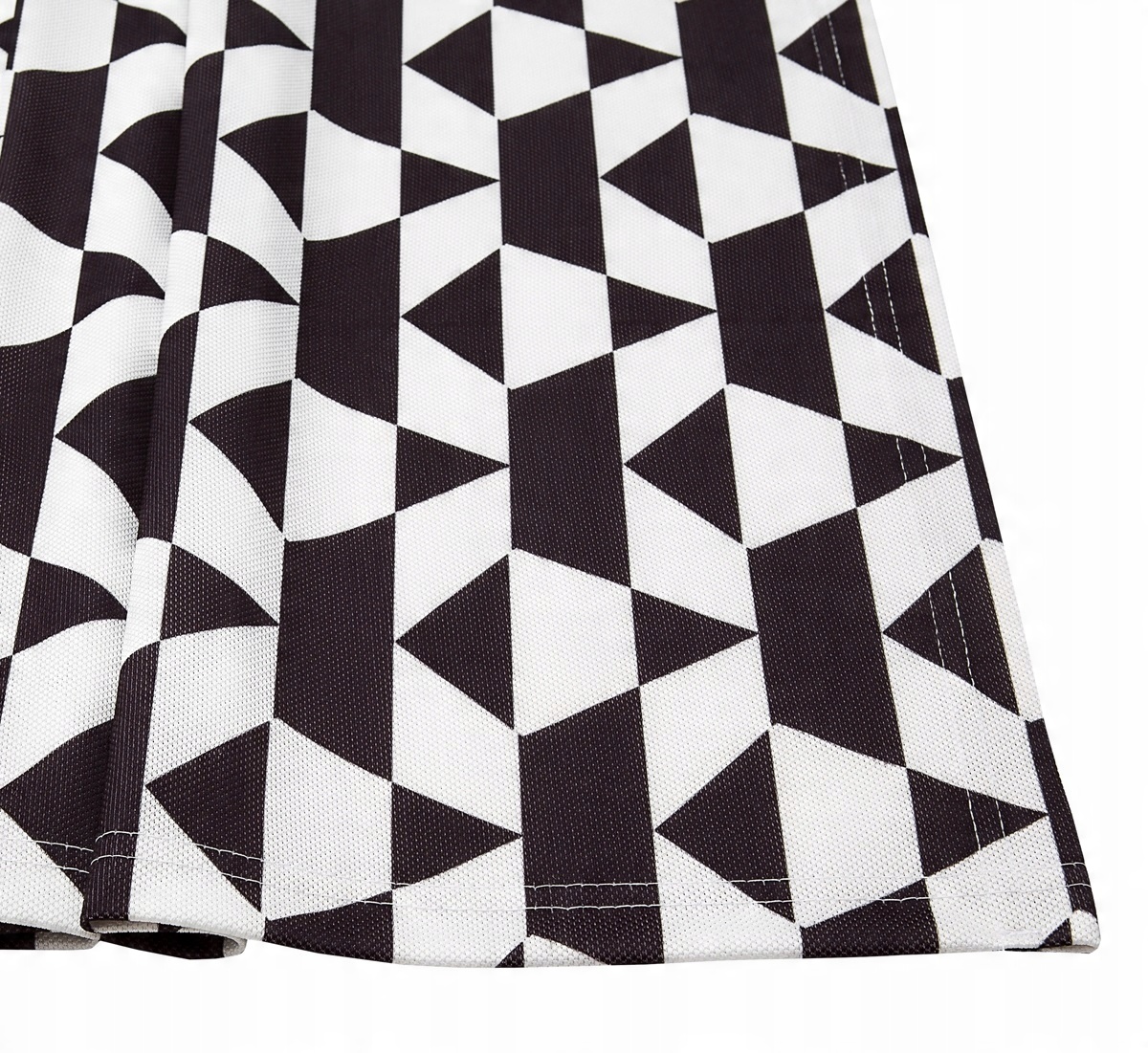

Bieżnik stołowy Retro biało czarny 40x140 cm