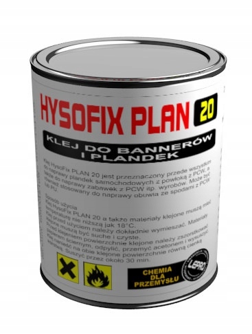 

Klej do Plandek mocny Hysofix Plan 20 – 1000 ml