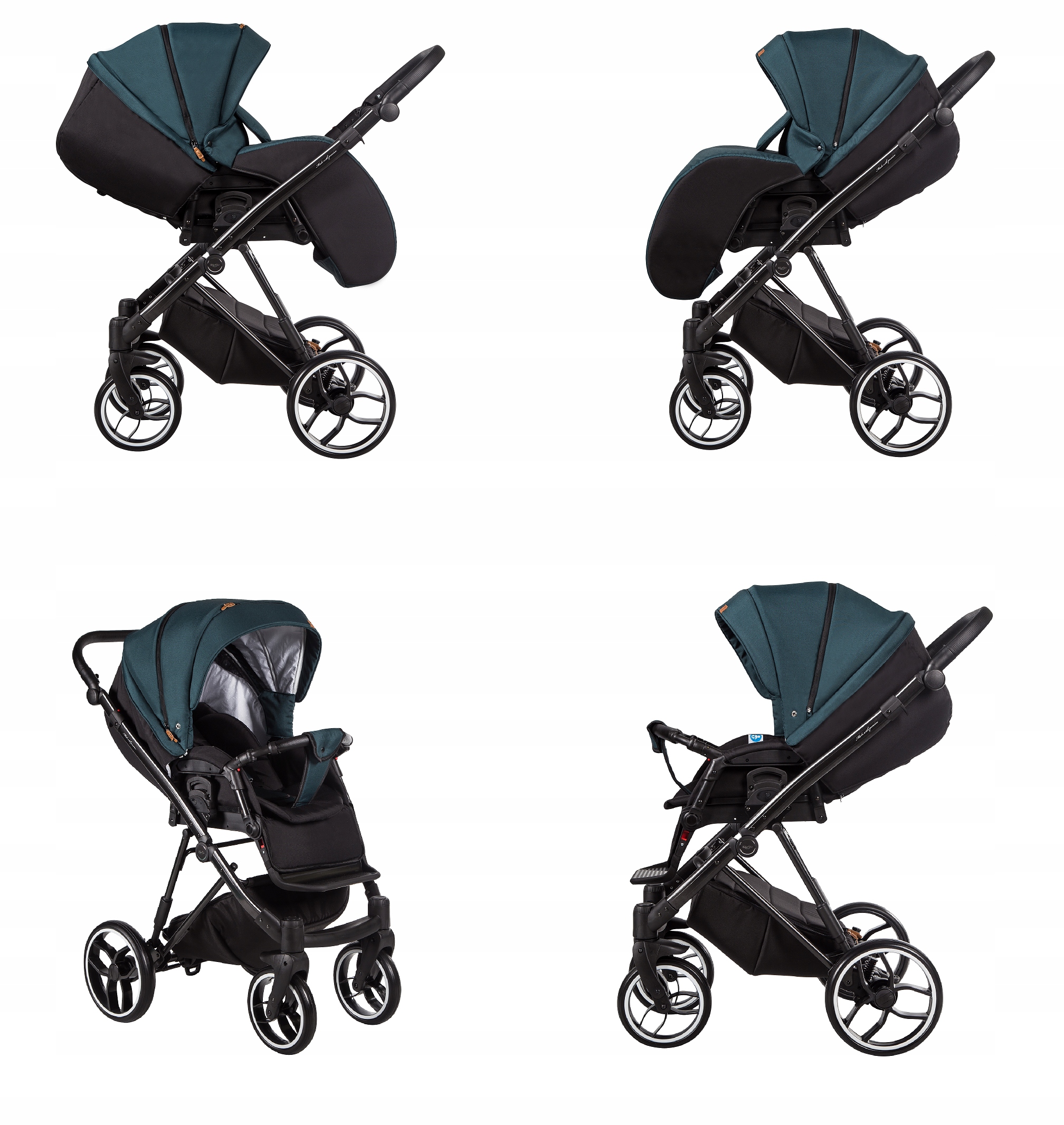 WÓZEK DZIECIĘCY BABY MERC LA ROSA 2W1 Marka Baby Merc