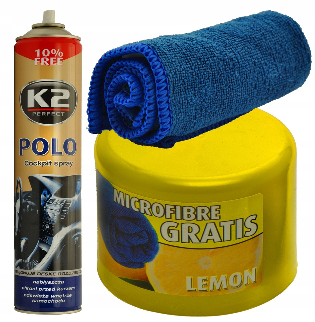 

K2 Polo Cockpit Cytryna Lemon 750ML Plak do kokpit