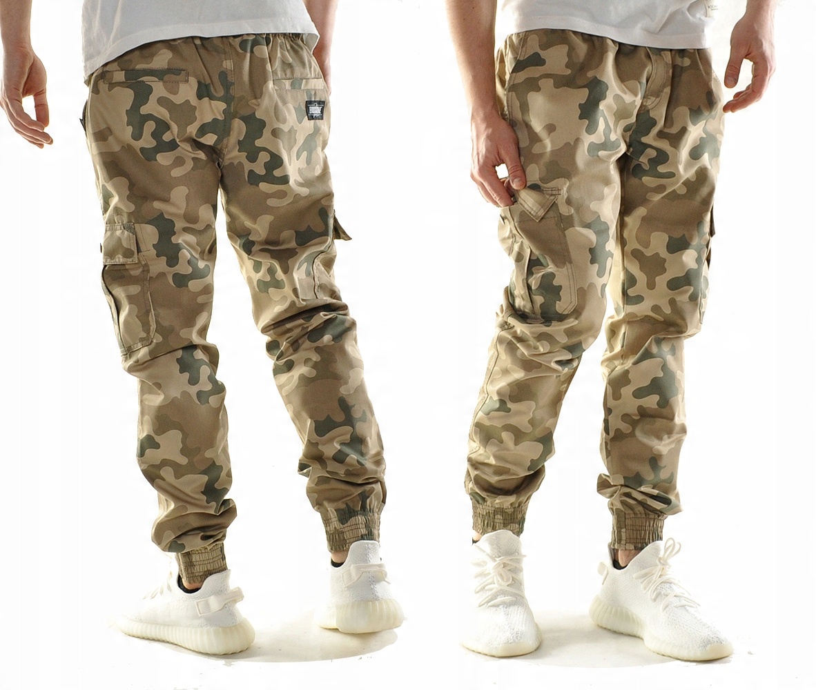

Spodnie XL Bossline Cargo Joggery Dessert bojówki