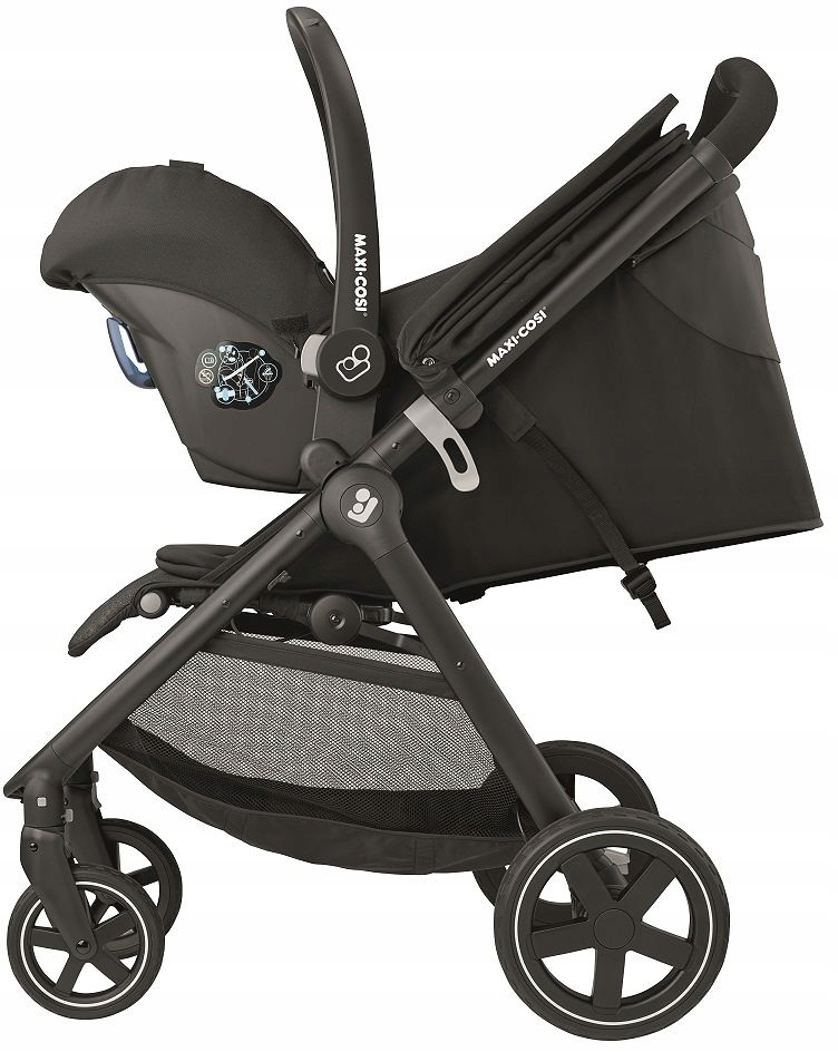 Wozek MAXI COSI GIA NOMAD BLACK KOŁA ŻELOWE Głębokość produktu po złożeniu 30 cm