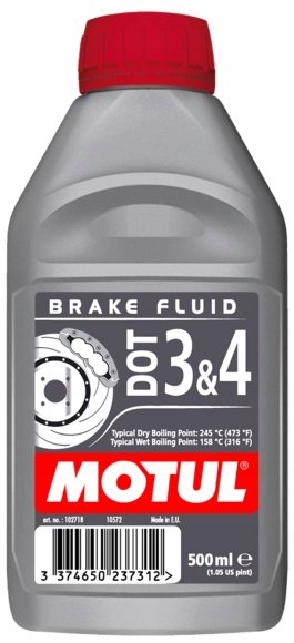 

Motul Płyn Hamulcowy Syntetyk DOT3 DOT4 0.5 l