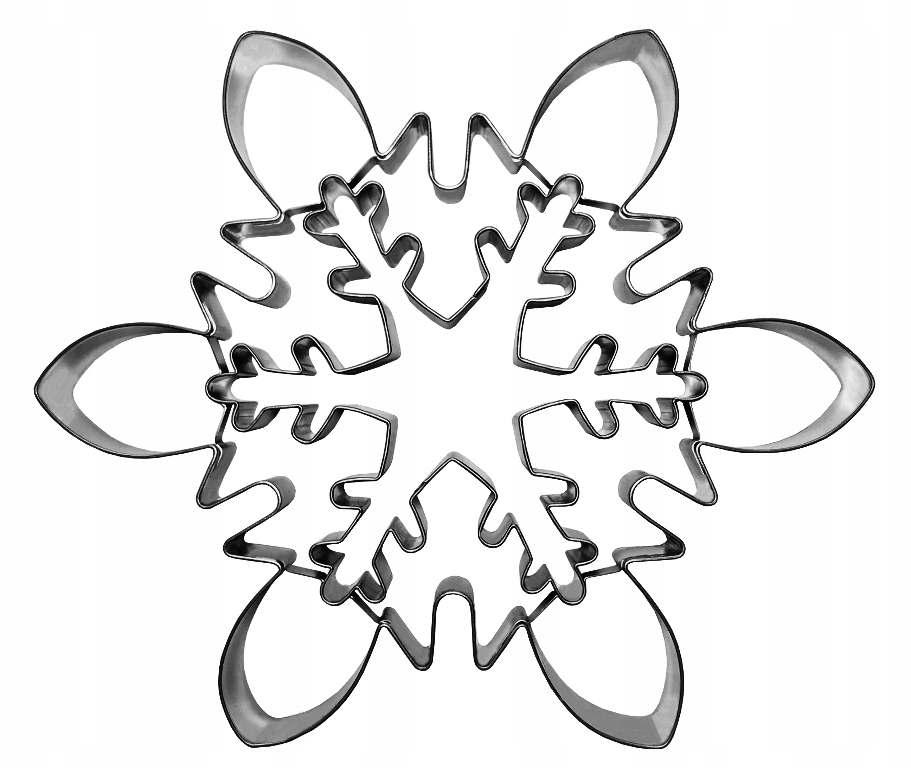 

Foremka Śnieżynka 20 cm foremki bożonarodzeniowe