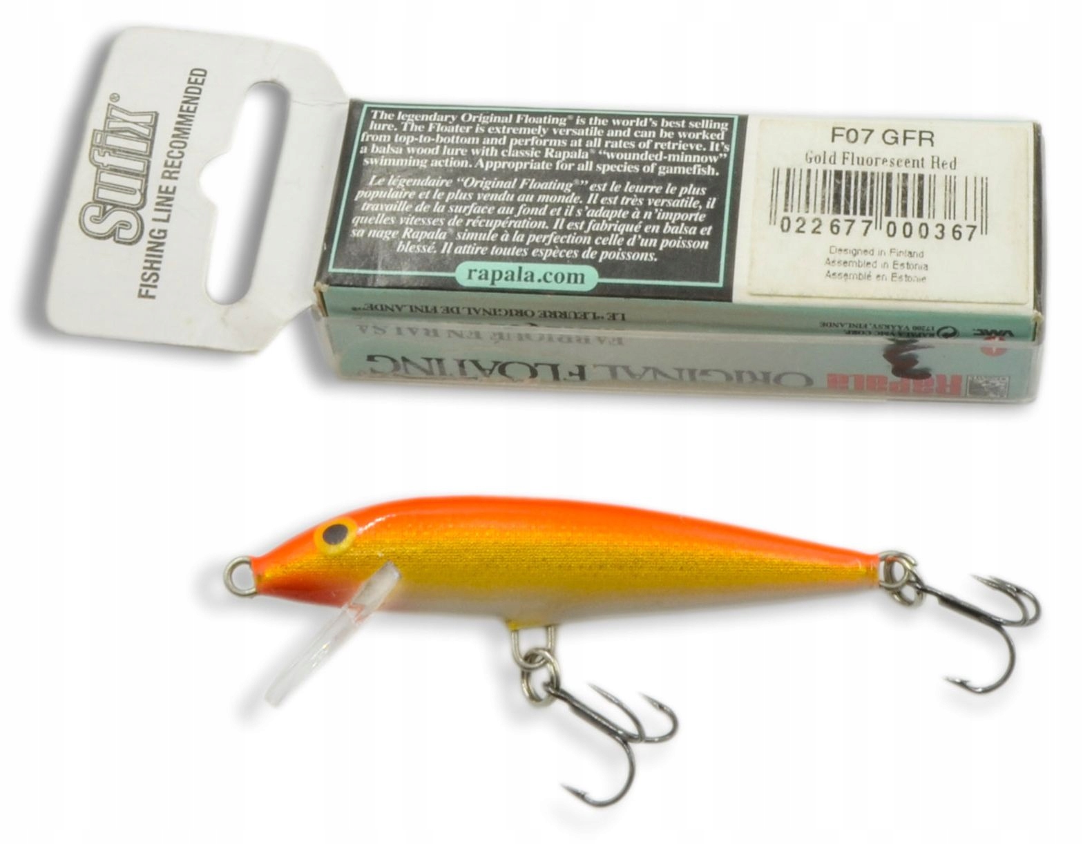 Rapala wobler Original floating 7cm 4,0g Gfr