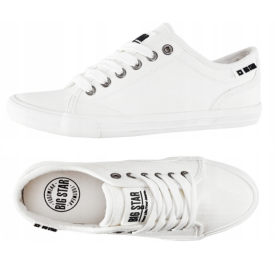 

Trampki Big Star damskie białe W274835 37