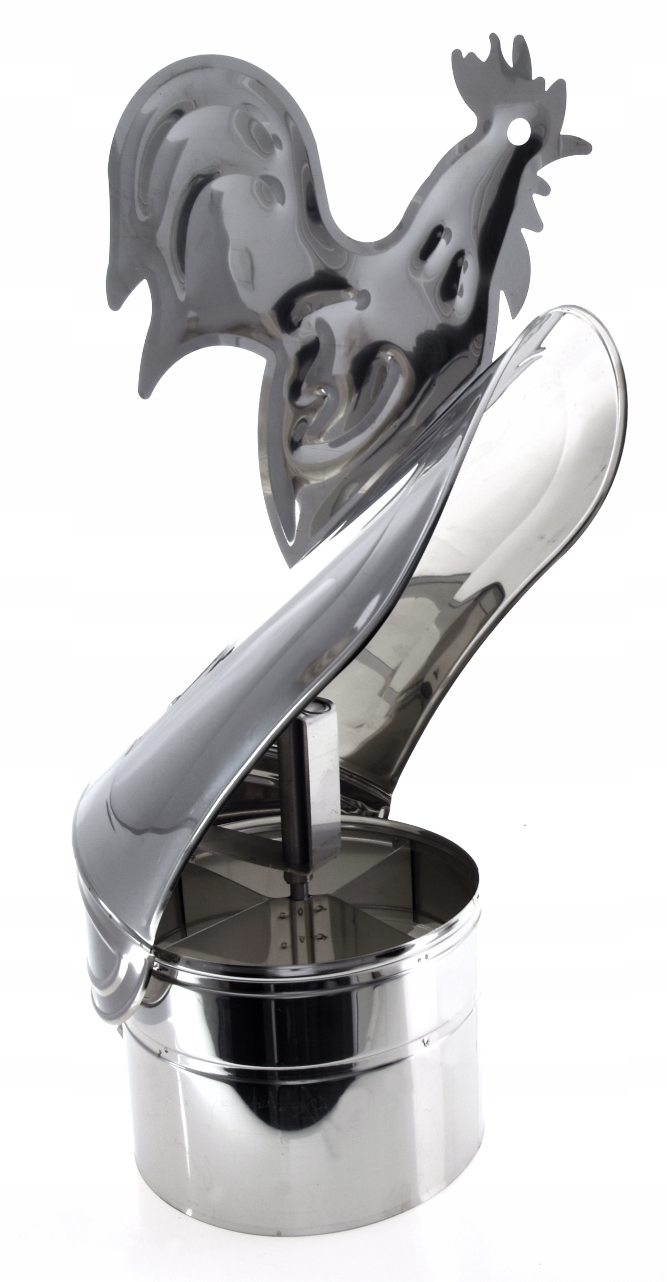 NASADA KOMINOWA STRAŻAK Z KOGUTEM FI 150 NA KOMIN