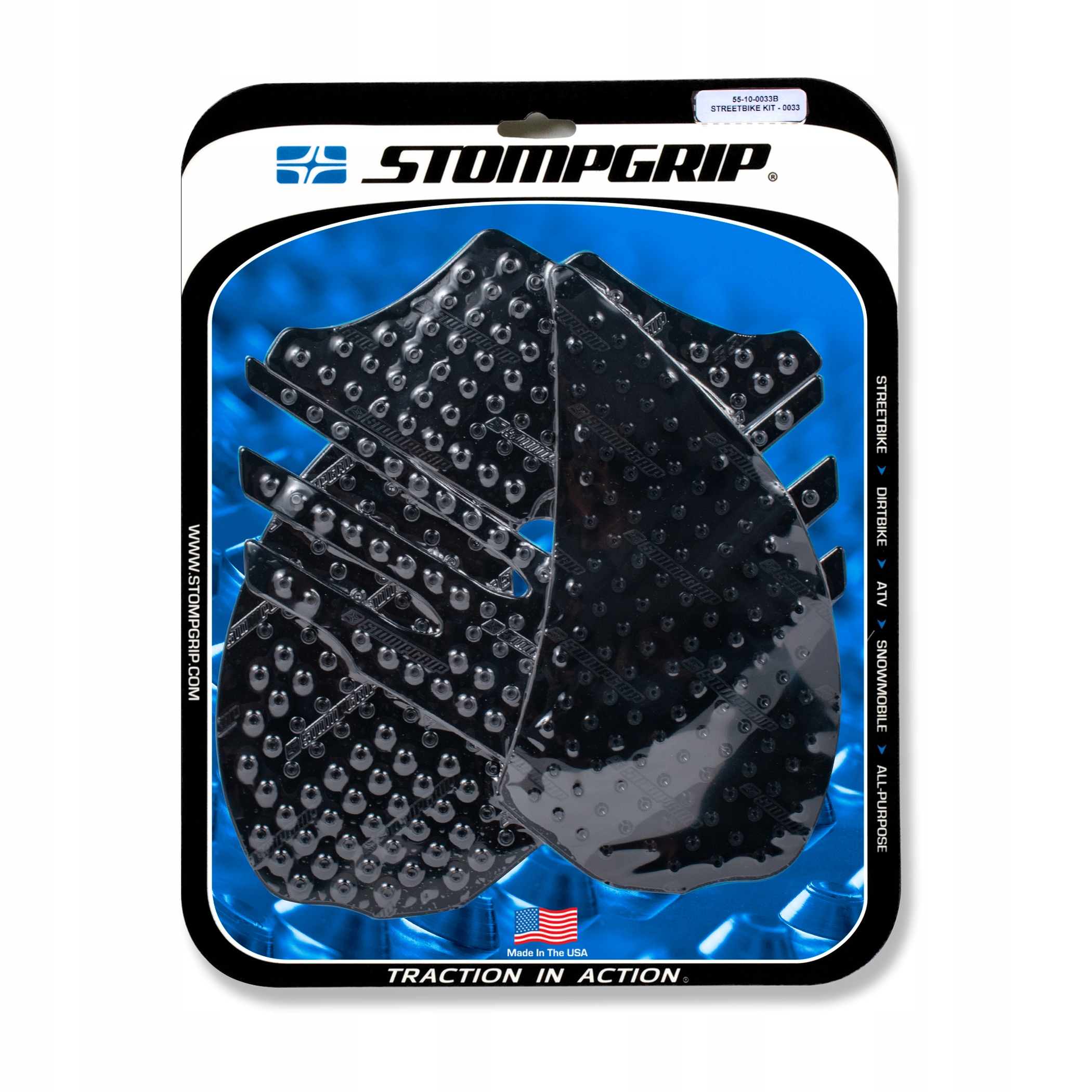 STOMPGRIP КРИШКИ БАКА / KAWASAKI ZZR 1400 06/11