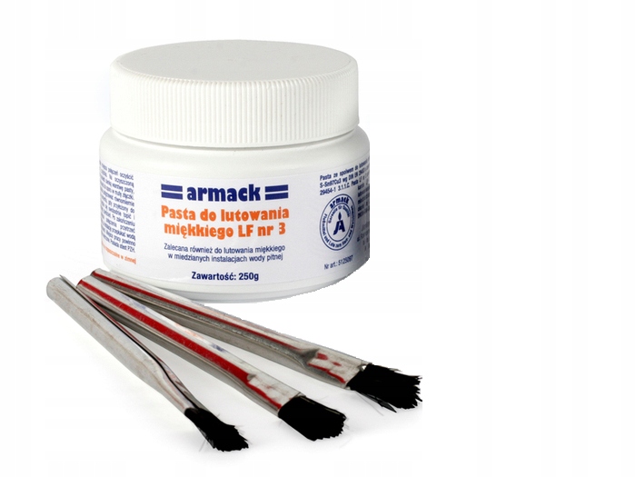 

Pasta Amasan lutu miękkiego 250g lutowania Armack