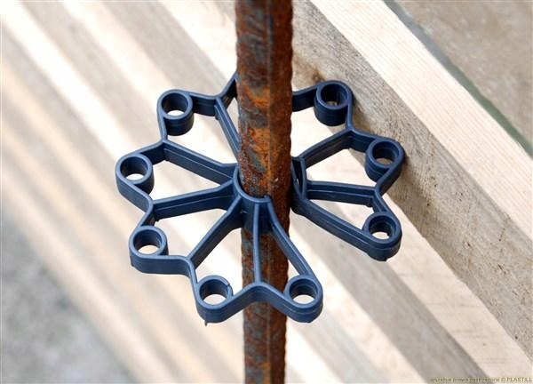 PODKŁADKA 30 mm DYSTANS PLAST. DO ZBROJENIA 500szt Marka inny